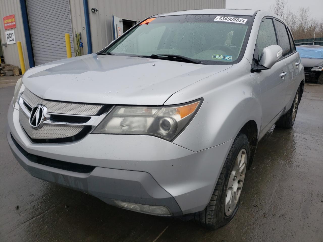 Photo 2 from auction – 2008 ACURA MDX TECHNO with VIN 2HNYD28658H552932