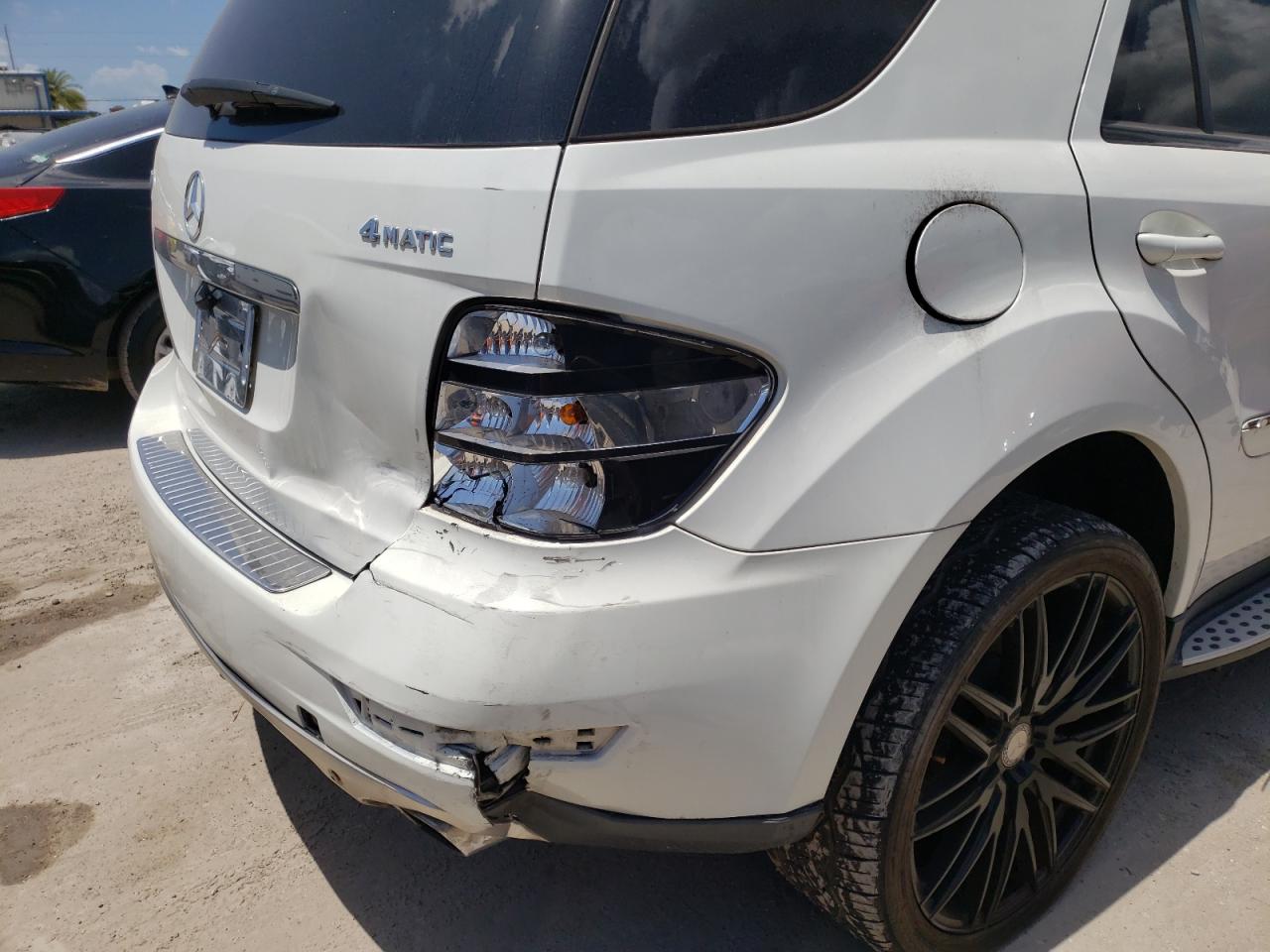 Photo 9 from auction – 2009 MERCEDES-BENZ ML 350 with VIN 4JGBB86E69A486529