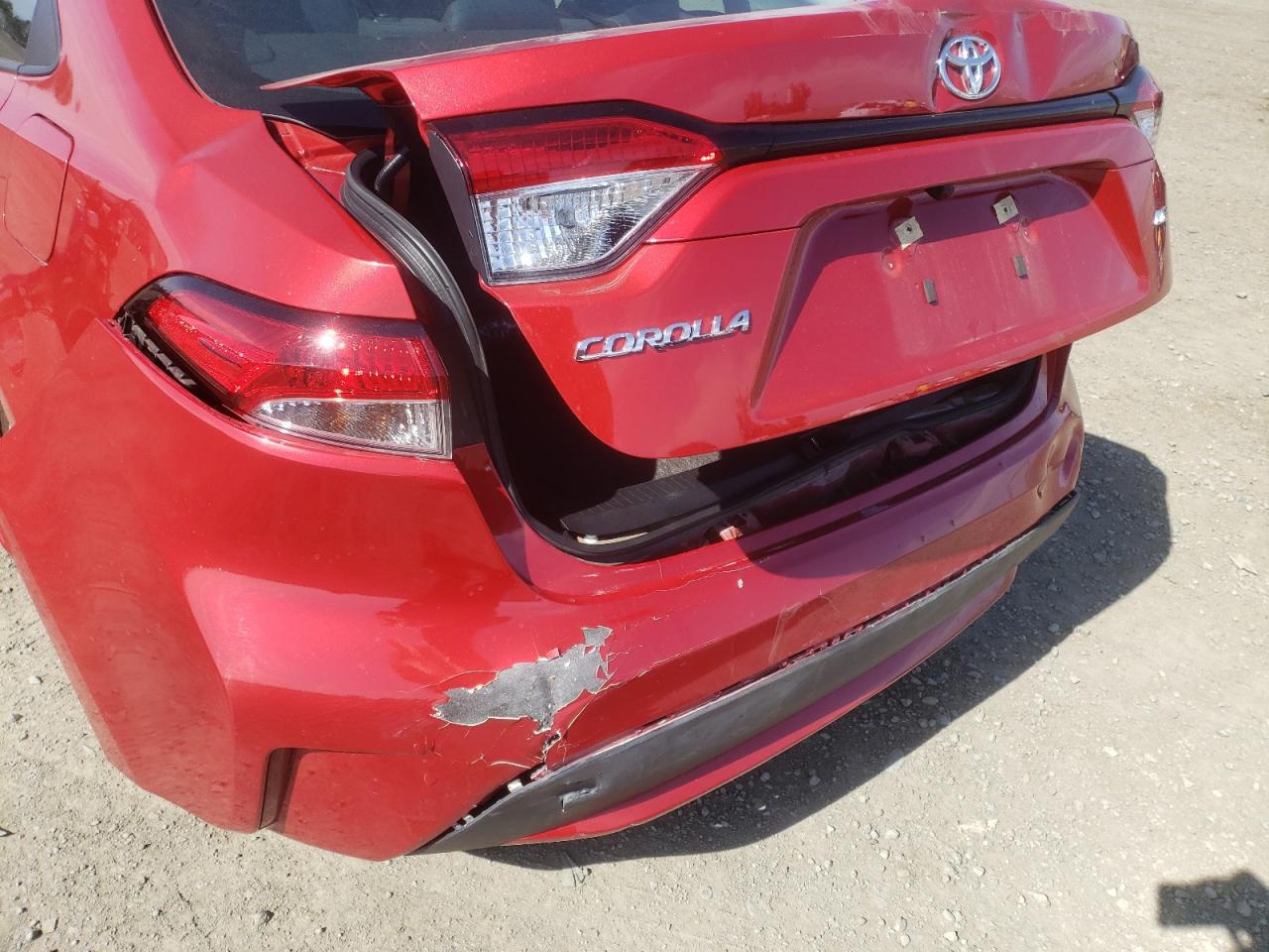 Photo 9 from auction – 2021 TOYOTA COROLLA LE with VIN 5YFEPMAE4MP213726