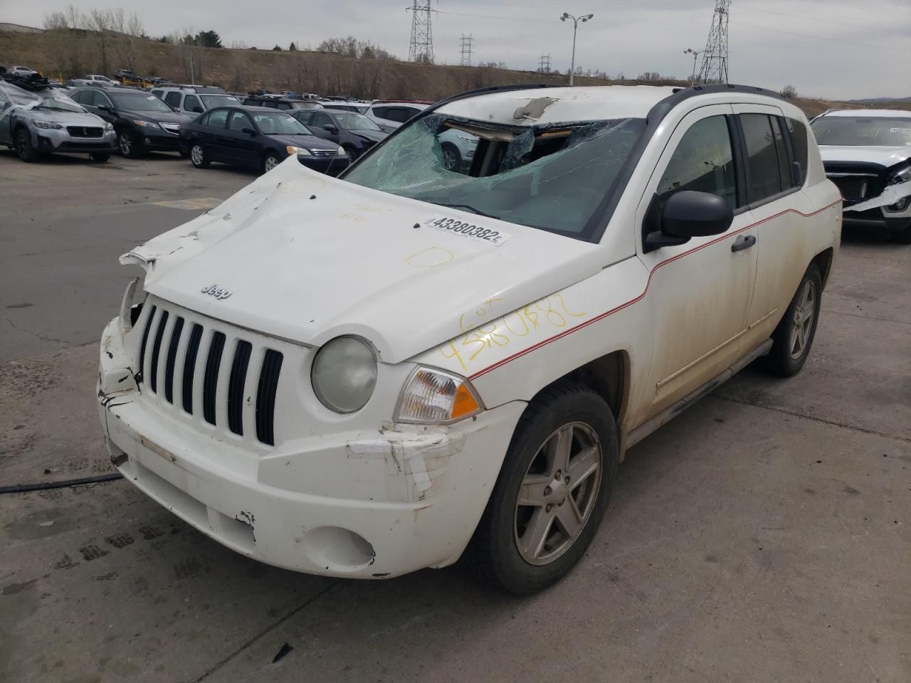 Photo 2 from auction – 2009 JEEP COMPASS SP with VIN 1J4FF47B69D205913