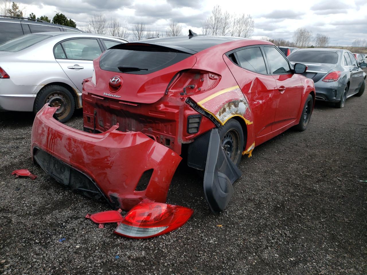 Photo 4 from auction – 2012 HYUNDAI VELOSTER with VIN KMHTC6ADXCU083647