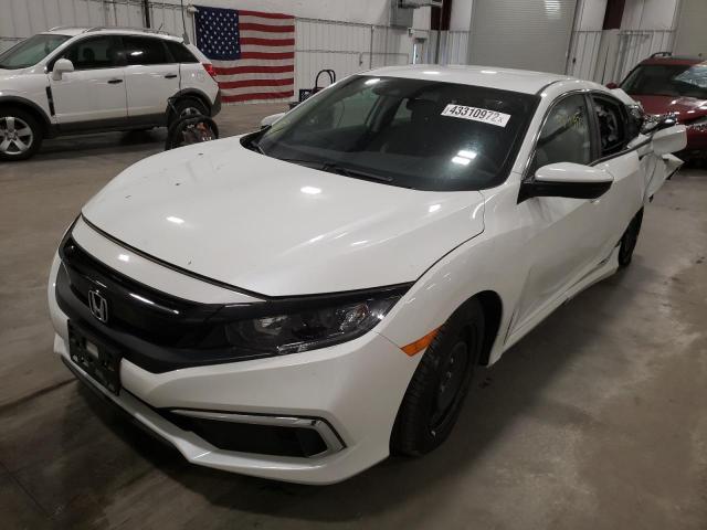Photo 2 from auction – 2021 HONDA CIVIC LX with VIN 2HGFC2F64MH556033
