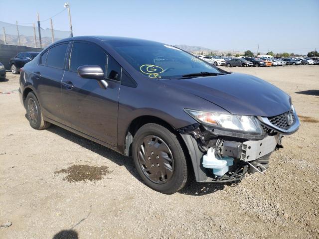 HONDA CIVIC LX 2015 with VIN 19XFB2F58FE235233 - Photo from auction