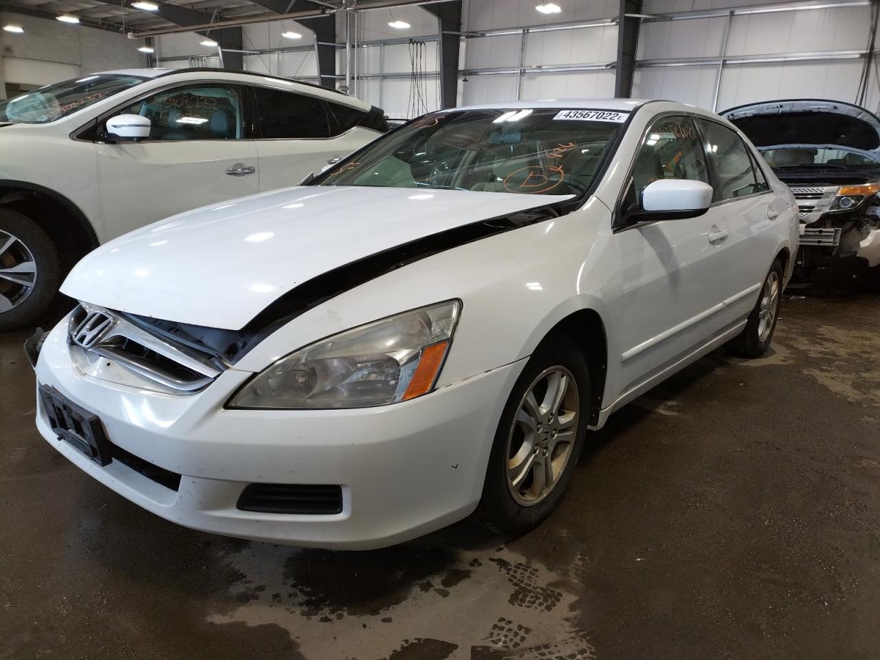 Photo 2 from auction – 2007 HONDA ACCORD with VIN 1HGCM56337A026176