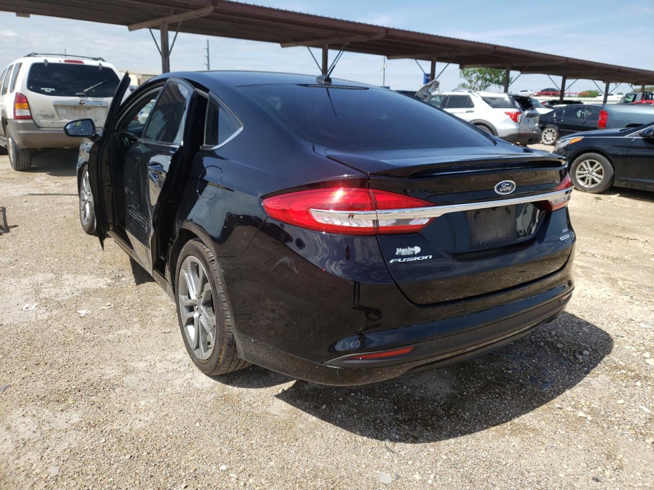 Photo 3 from auction – 2017 FORD FUSION SE with VIN 3FA6P0HD5HR312149