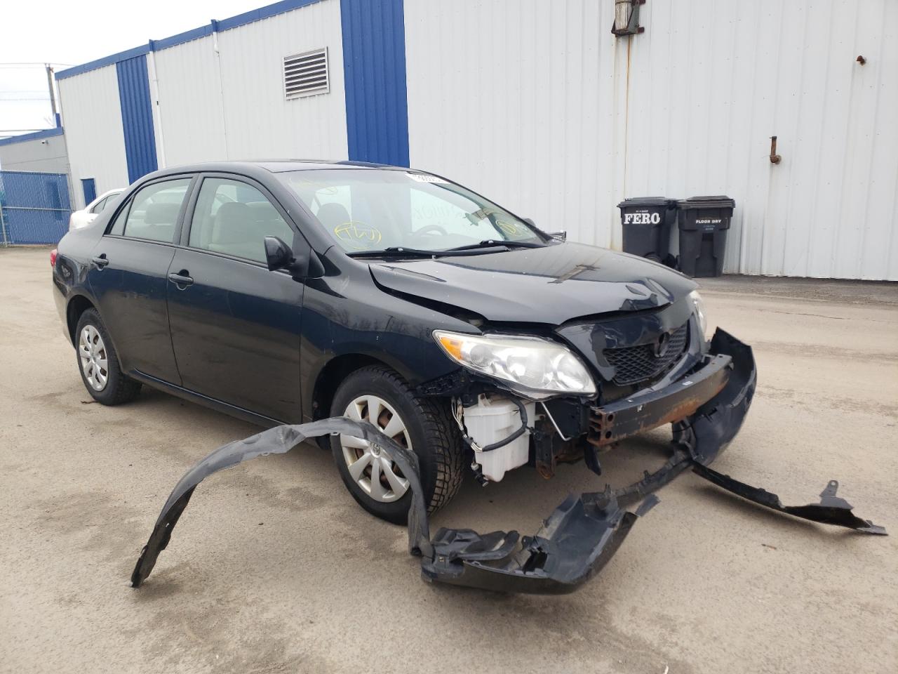 TOYOTA COROLLA BA 2009 with VIN 1NXBU40E89Z016187 - Photo from auction