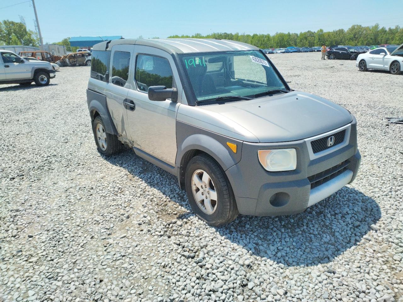 HONDA ELEMENT EX 2003 with VIN 5J6YH28563L044671 - Photo from auction