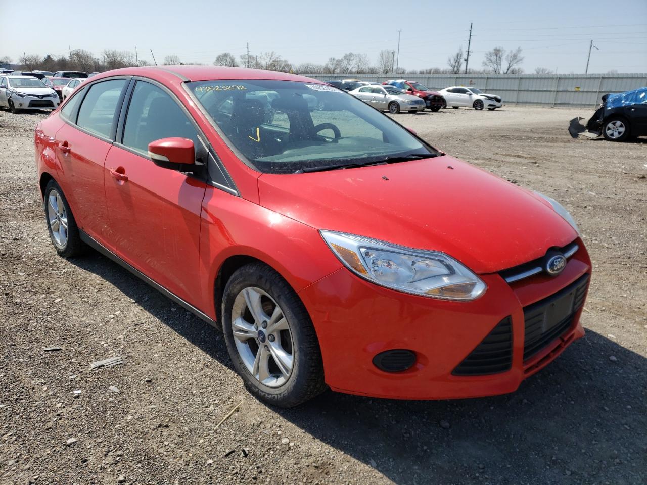 FORD FOCUS SE 2013 with VIN 1FADP3F2XDL263369 - Photo from auction