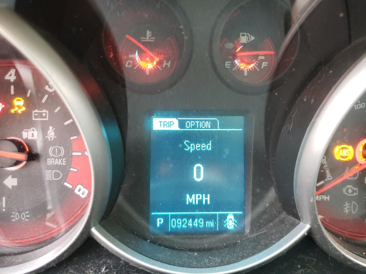 Photo 8 from auction – 2014 CHEVROLET CRUZE with VIN 1G1PC5SB8E7346824