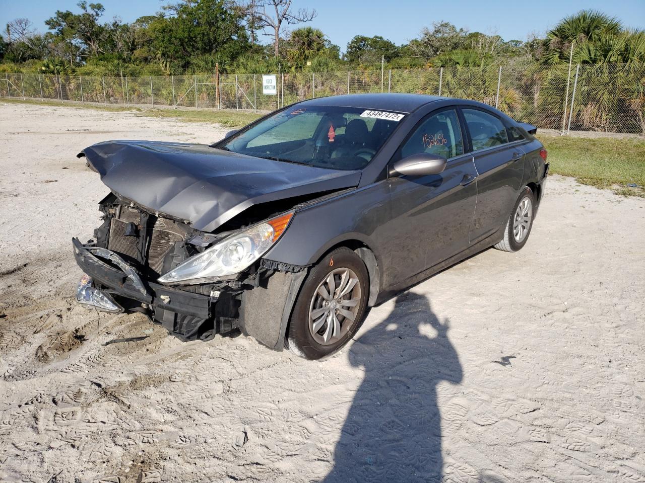 Photo 2 from auction – 2013 HYUNDAI SONATA GLS with VIN 5NPEB4ACXDH540285