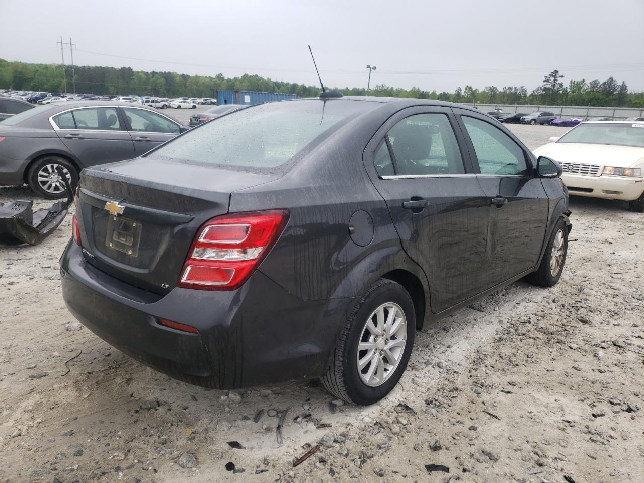 Photo 4 from auction – 2017 CHEVROLET SONIC LT with VIN 1G1JD5SHXH4101987