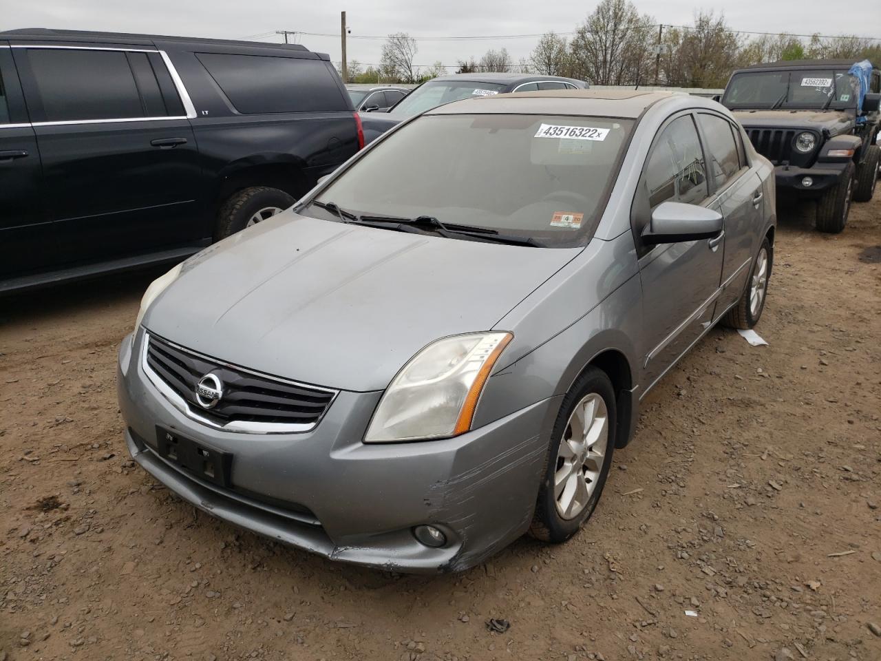Photo 2 from auction – 2011 NISSAN SENTRA with VIN 3N1AB6AP3BL616782