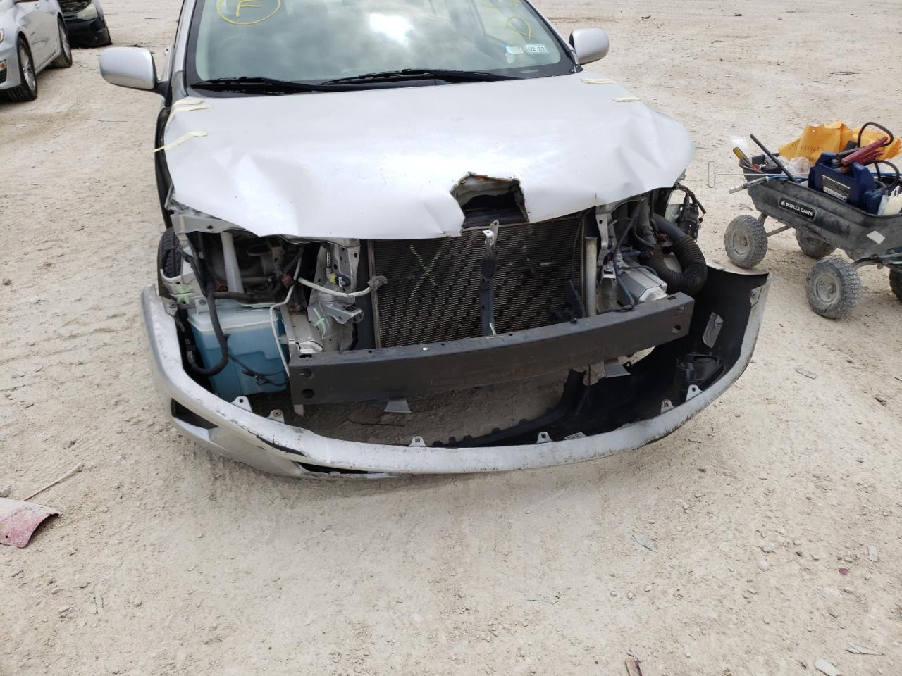 Photo 9 from auction – 2011 TOYOTA COROLLA BA with VIN JTDBU4EE3B9154757