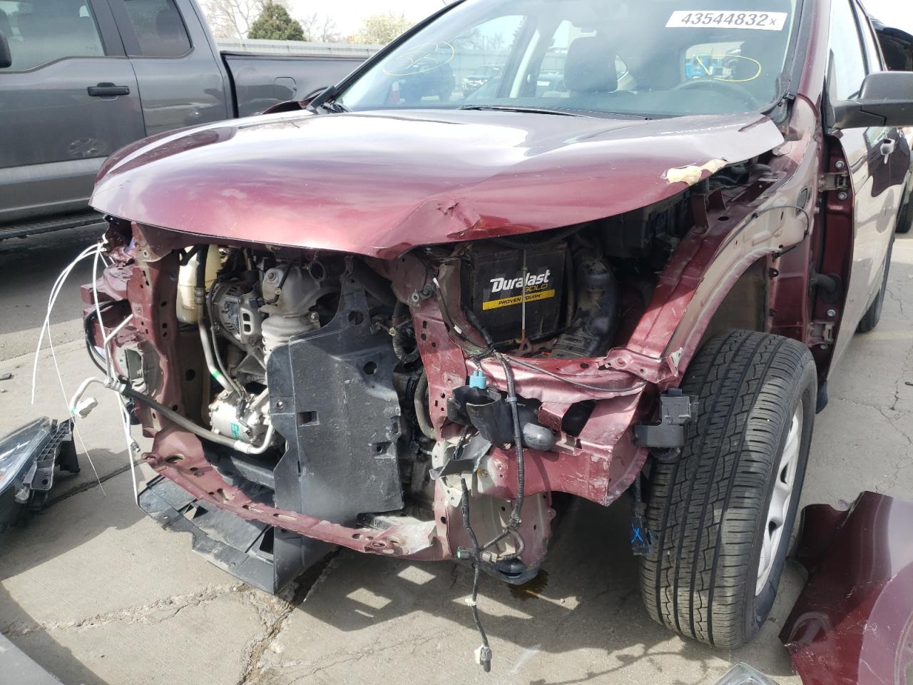 Photo 9 from auction – 2015 HONDA CR-V LX with VIN 2HKRM4H3XFH613482