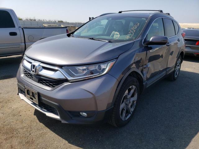 Photo 2 from auction – 2017 HONDA CR-V EXL with VIN 2HKRW2H82HH604594