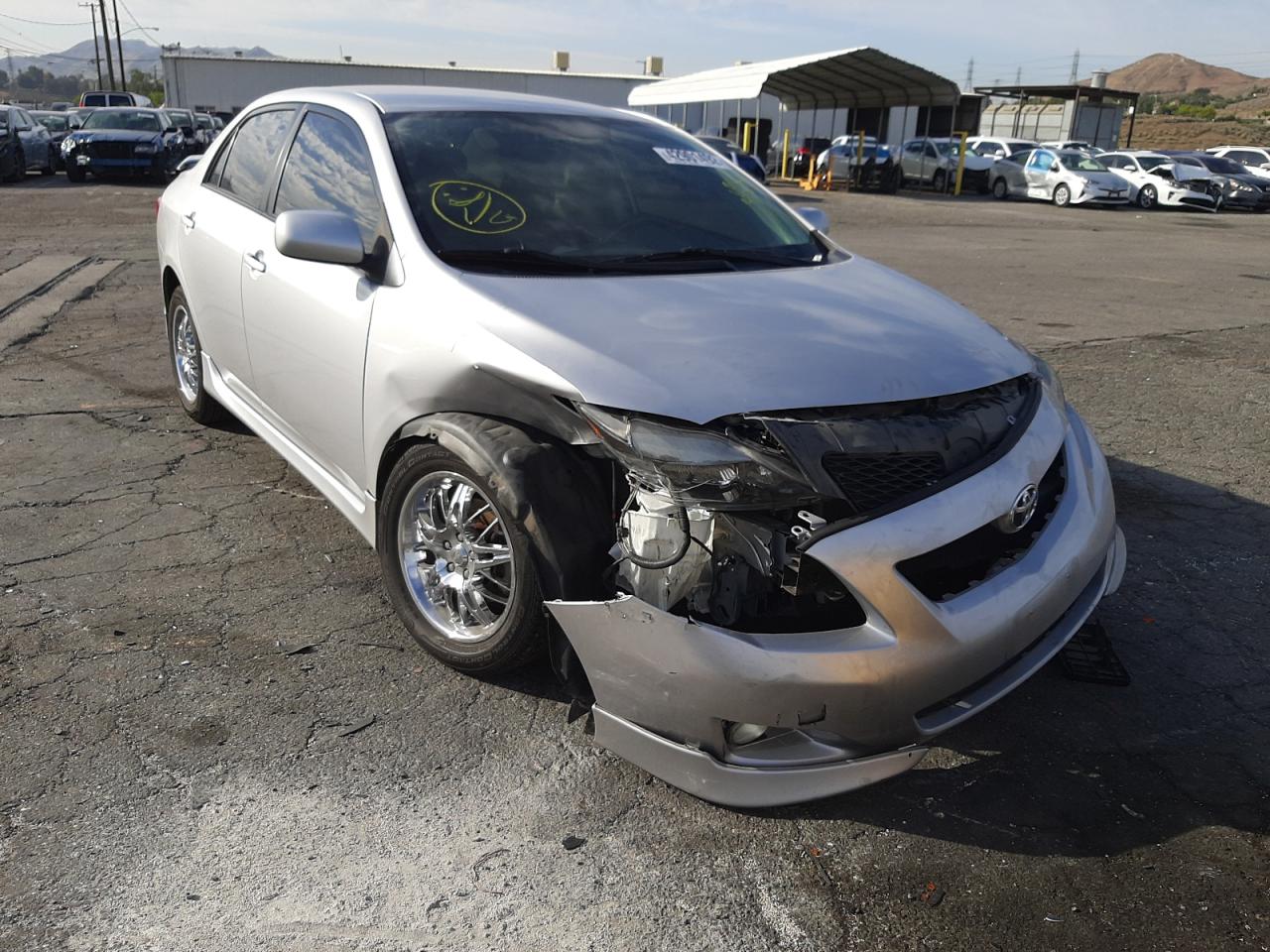 TOYOTA COROLLA BA 2009 with VIN 1NXBU40E09Z033064 - Photo from auction