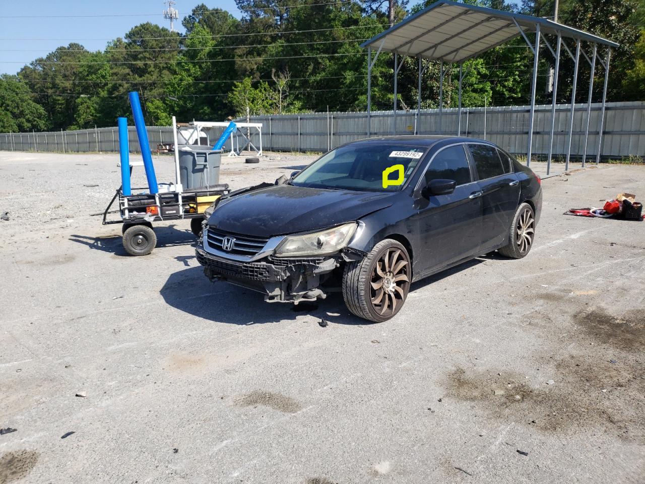 Photo 2 from auction – 2015 HONDA ACCORD LX with VIN 1HGCR2F37FA116347