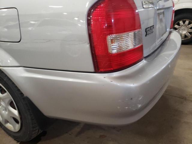 Photo 9 from auction – 1999 MAZDA PROTEGE DX with VIN JM1BJ2224X0137517