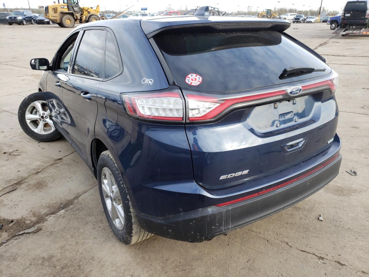 Photo 3 from auction – 2017 FORD EDGE SE with VIN 2FMPK3G97HBB06742