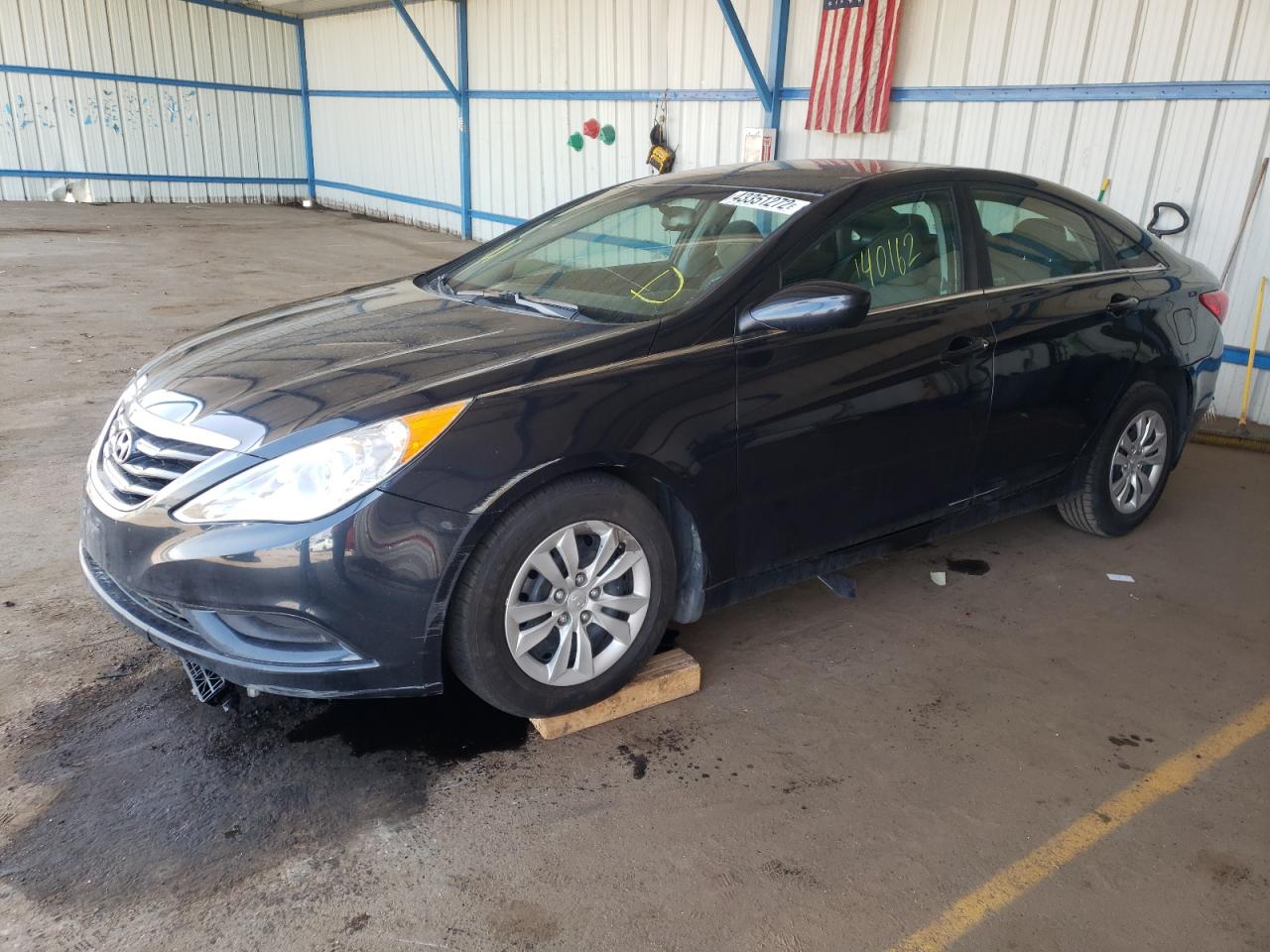 Photo 2 from auction – 2013 HYUNDAI SONATA GLS with VIN 5NPEB4AC1DH514075