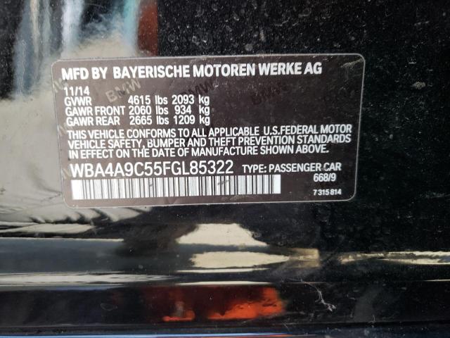 Photo 10 from auction – 2015 BMW 428 I GRAN with VIN WBA4A9C55FGL85322