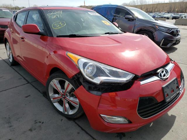HYUNDAI VELOSTER 2016 with VIN KMHTC6AD7GU268566 - Photo from auction