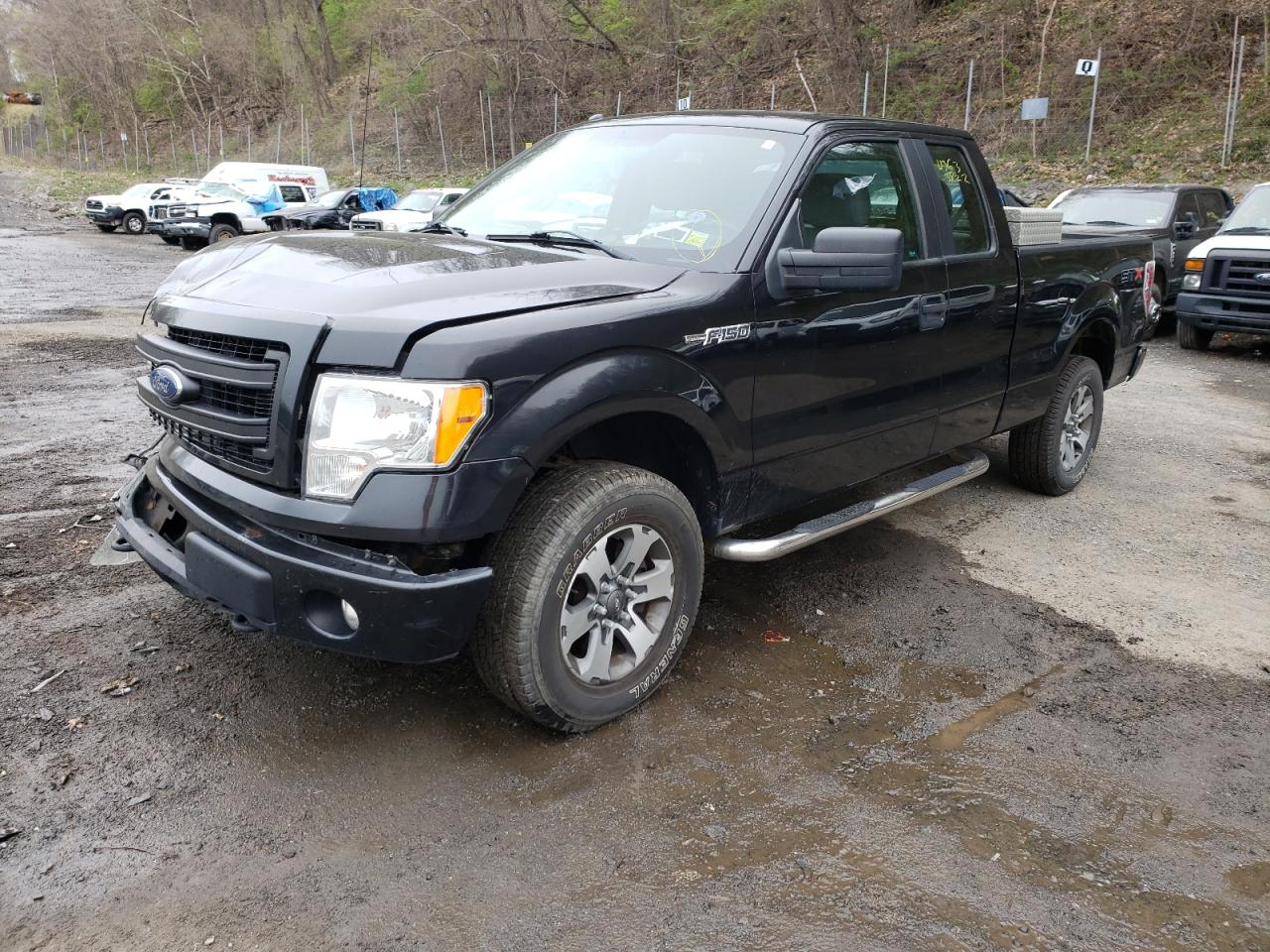 Photo 2 from auction – 2013 FORD F150 SUPER with VIN 1FTFX1EFXDFA23197