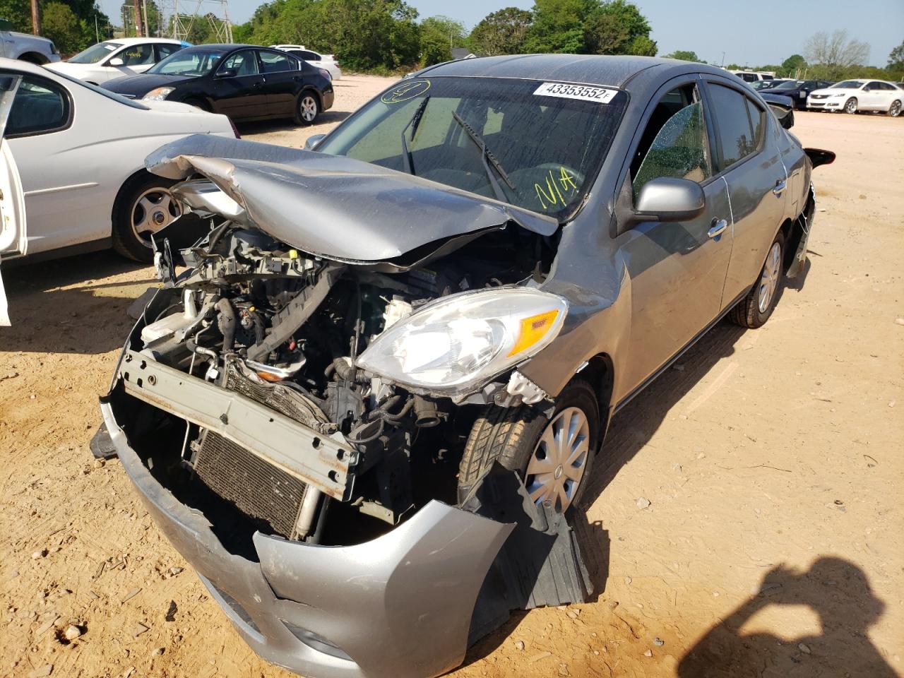 Photo 2 from auction – 2013 NISSAN VERSA S with VIN 3N1CN7APXDL829706