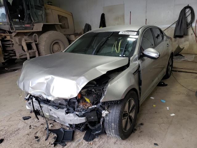 Photo 2 from auction – 2013 KIA OPTIMA HYB with VIN KNAGM4ADXD5062037