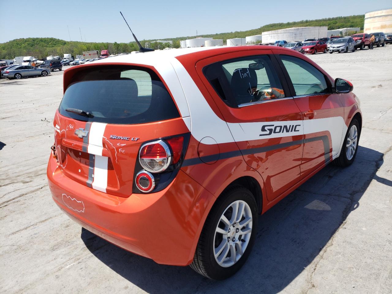 Photo 4 from auction – 2012 CHEVROLET SONIC LT with VIN 1G1JC6SH5C4107214