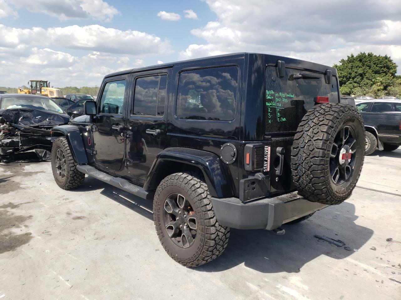 Photo 3 from auction – 2017 JEEP WRANGLER U with VIN 1C4BJWEG7HL706326