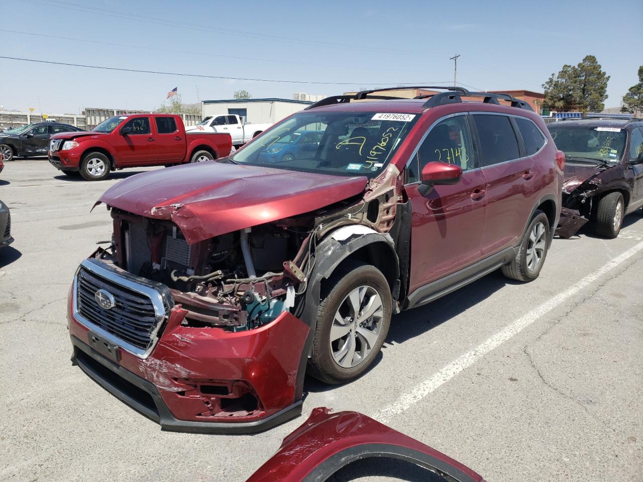 Photo 2 from auction – 2019 SUBARU ASCENT PRE with VIN 4S4WMAFD4K3418993