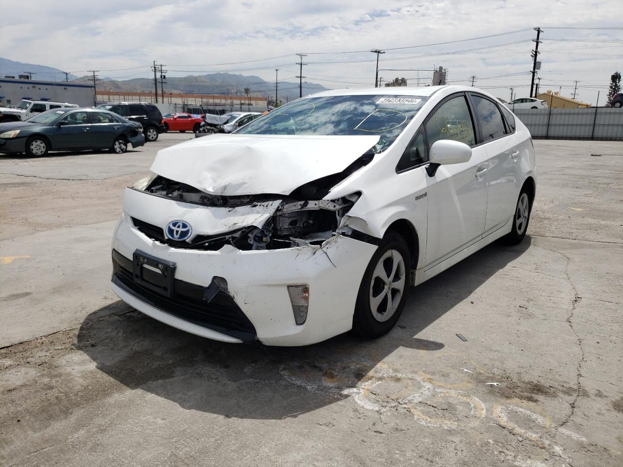 Photo 2 from auction – 2012 TOYOTA PRIUS with VIN JTDKN3DU3C5436731