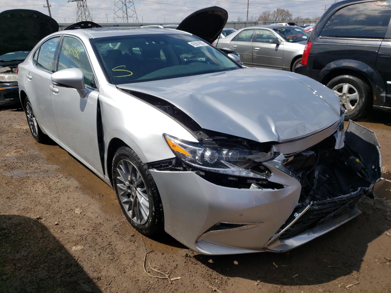 LEXUS ES 350 2018 with VIN 58ABK1GG5JU107409 - Photo from auction