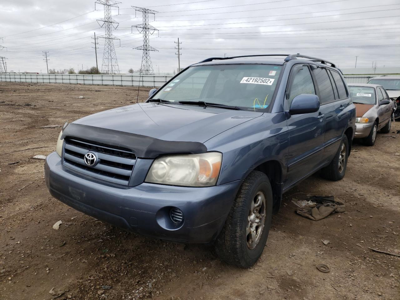Photo 2 from auction – 2004 TOYOTA HIGHLANDER with VIN JTEGD21A840090750