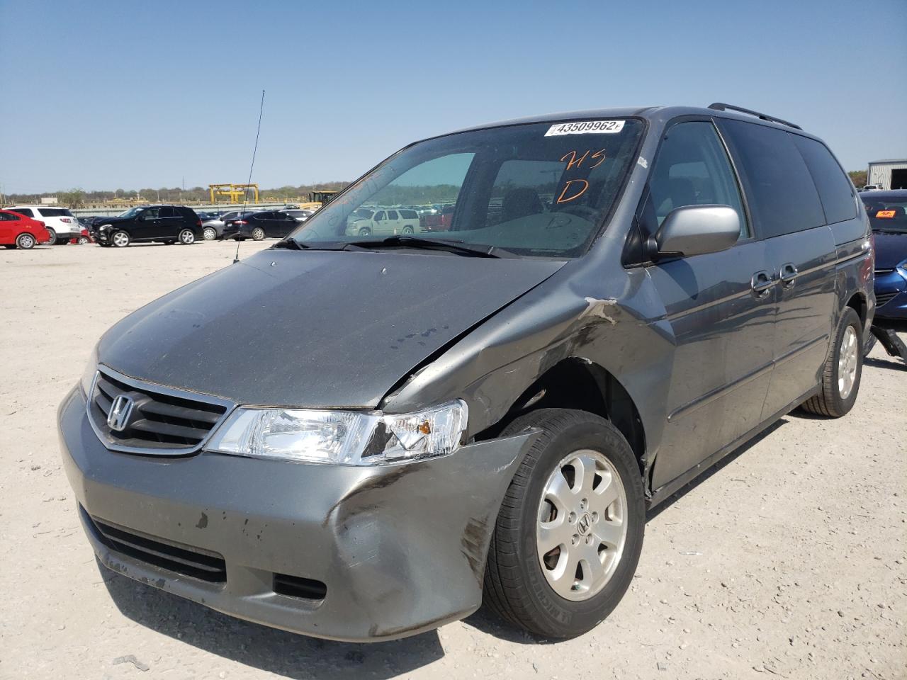 Photo 12 from auction – 2002 HONDA ODYSSEY with VIN 5FNRL18612B001692