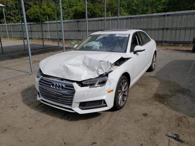 Photo 2 from auction – 2019 AUDI A4 PREMIUM with VIN WAUGMAF43KN006381