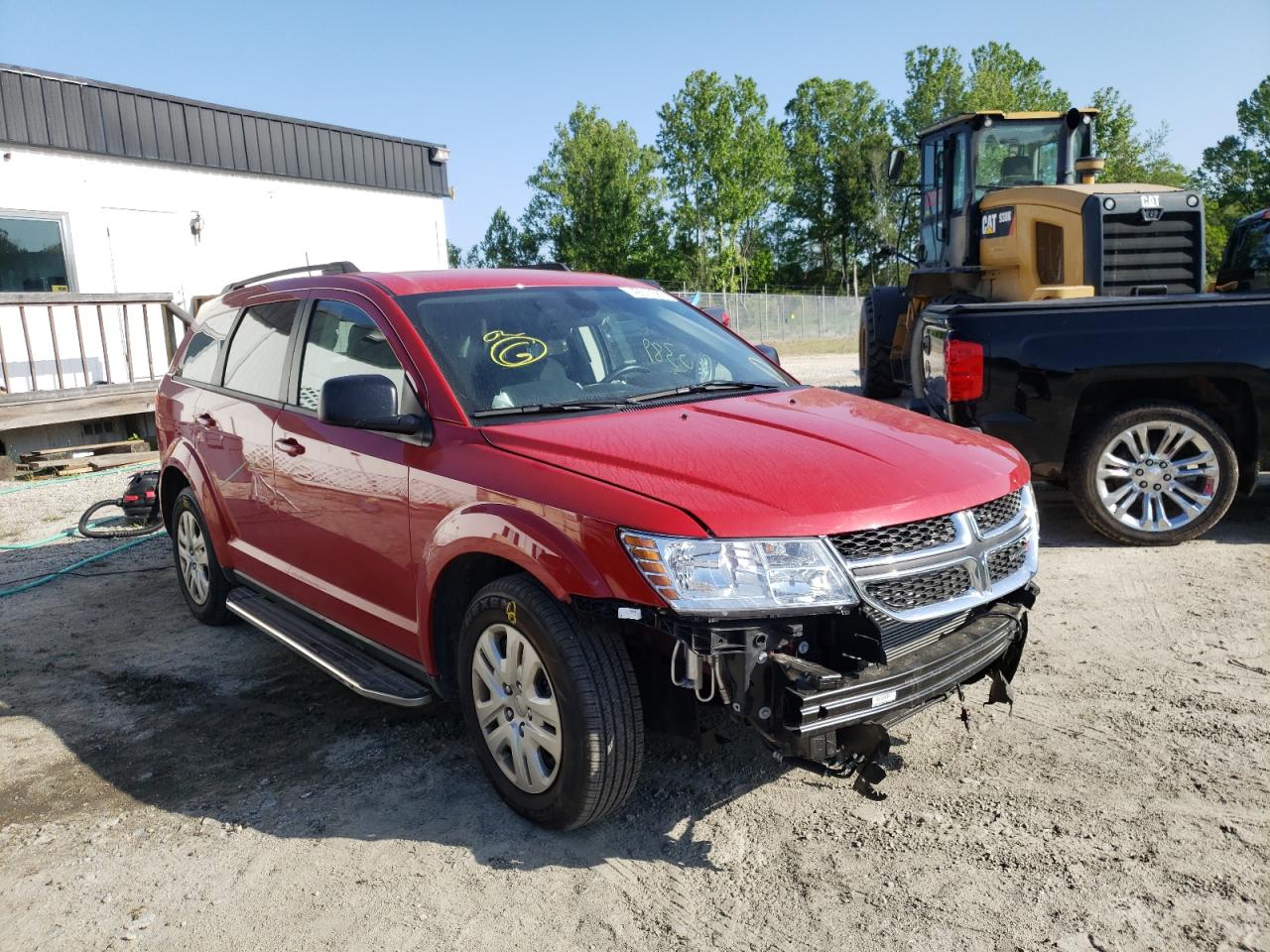 DODGE JOURNEY SE 2020 with VIN 3C4PDCAB0LT277646 - Photo from auction