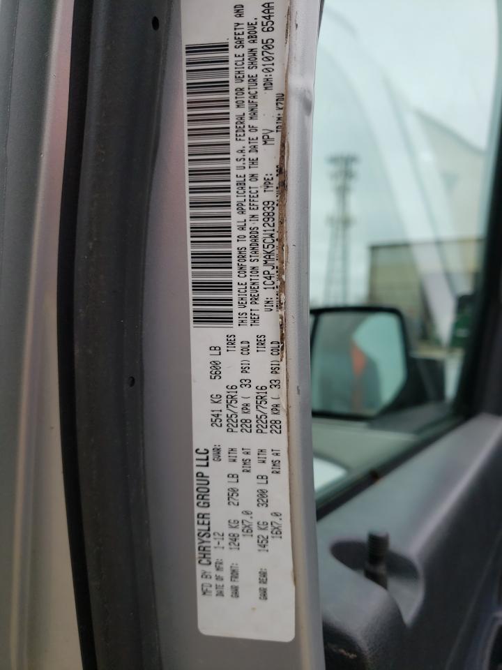 Photo 10 from auction – 2012 JEEP LIBERTY SP with VIN 1C4PJMAK5CW129839