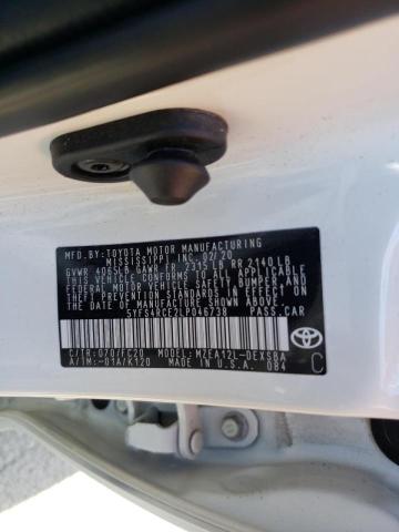 Photo 10 from auction – 2020 TOYOTA COROLLA SE with VIN 5YFS4RCE2LP046738