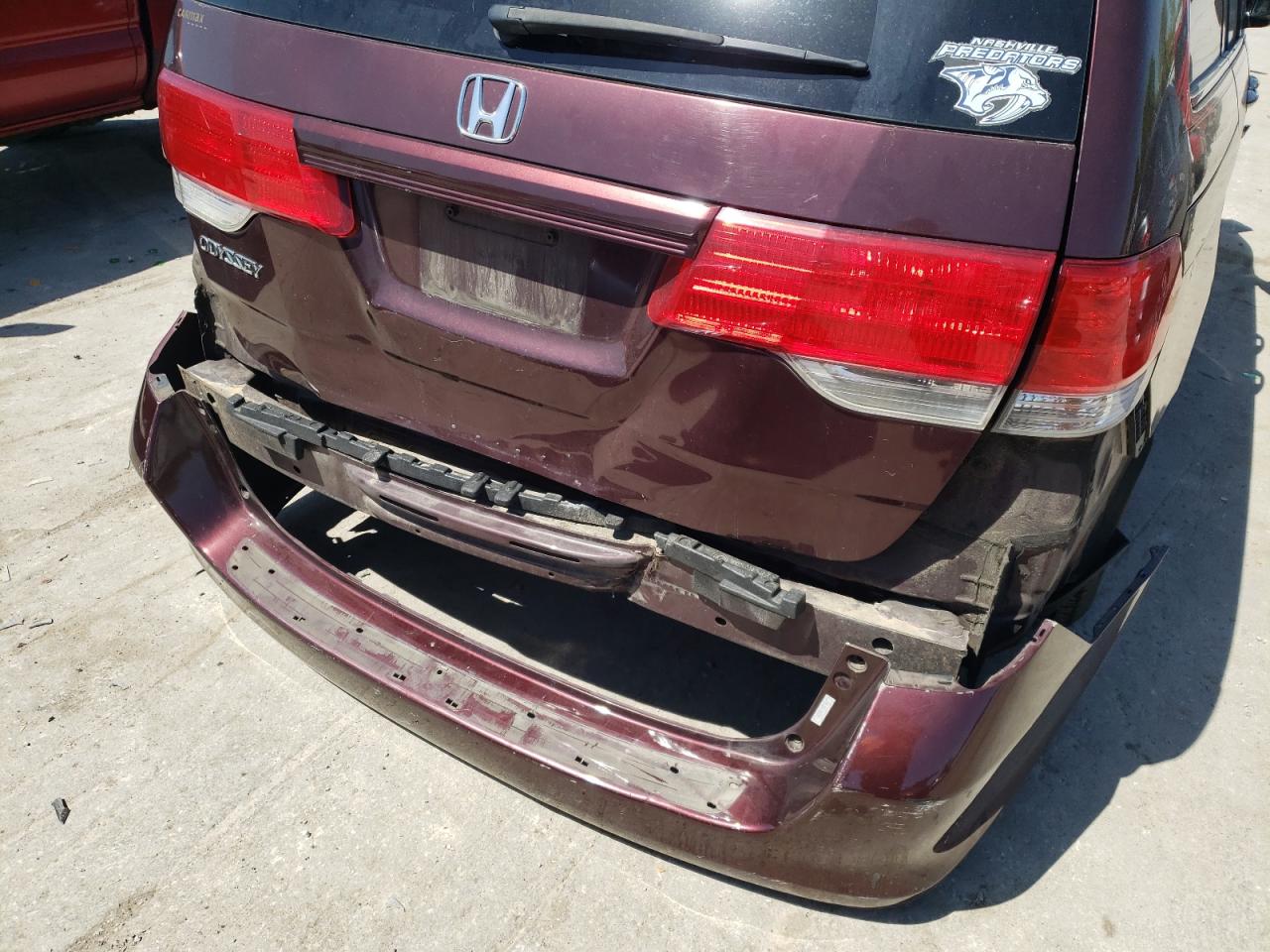 Photo 9 from auction – 2010 HONDA ODYSSEY LX with VIN 5FNRL3H2XAB073014