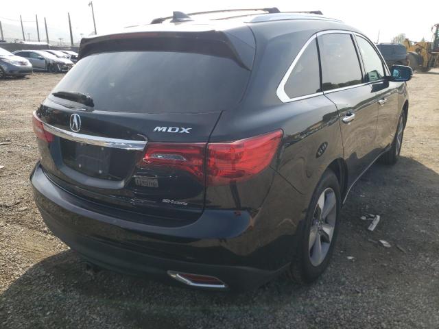 Photo 4 from auction – 2014 ACURA MDX with VIN 5FRYD4H29EB026768
