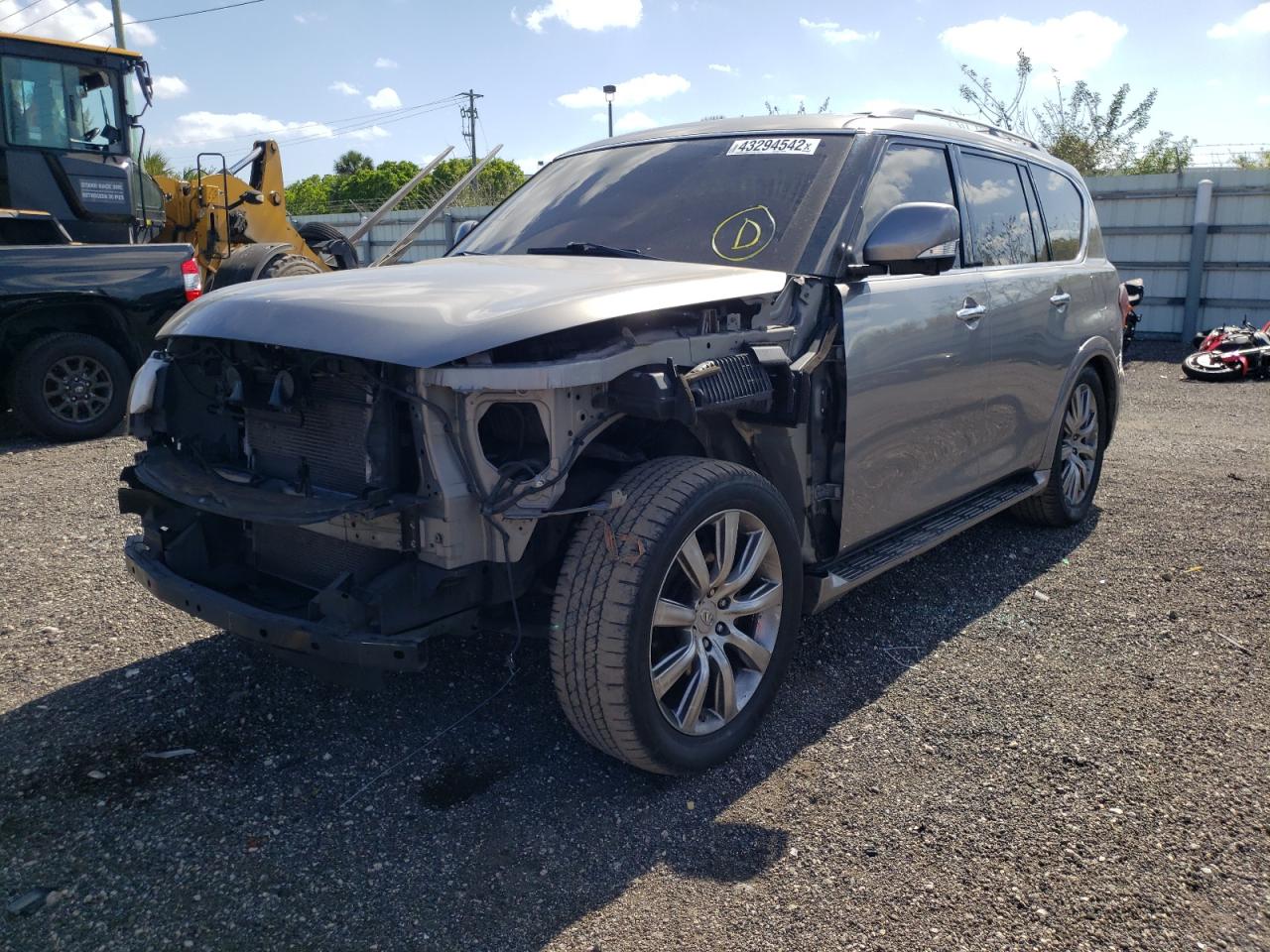 Photo 2 from auction – 2012 INFINITI QX56 with VIN JN8AZ2NC1C9316147