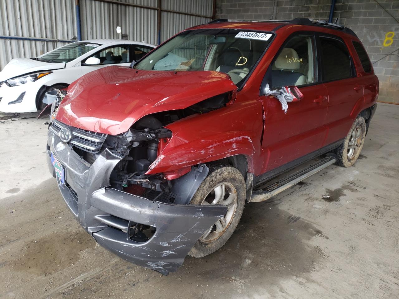Photo 2 from auction – 2007 KIA SPORTAGE E with VIN KNDJF723977395994