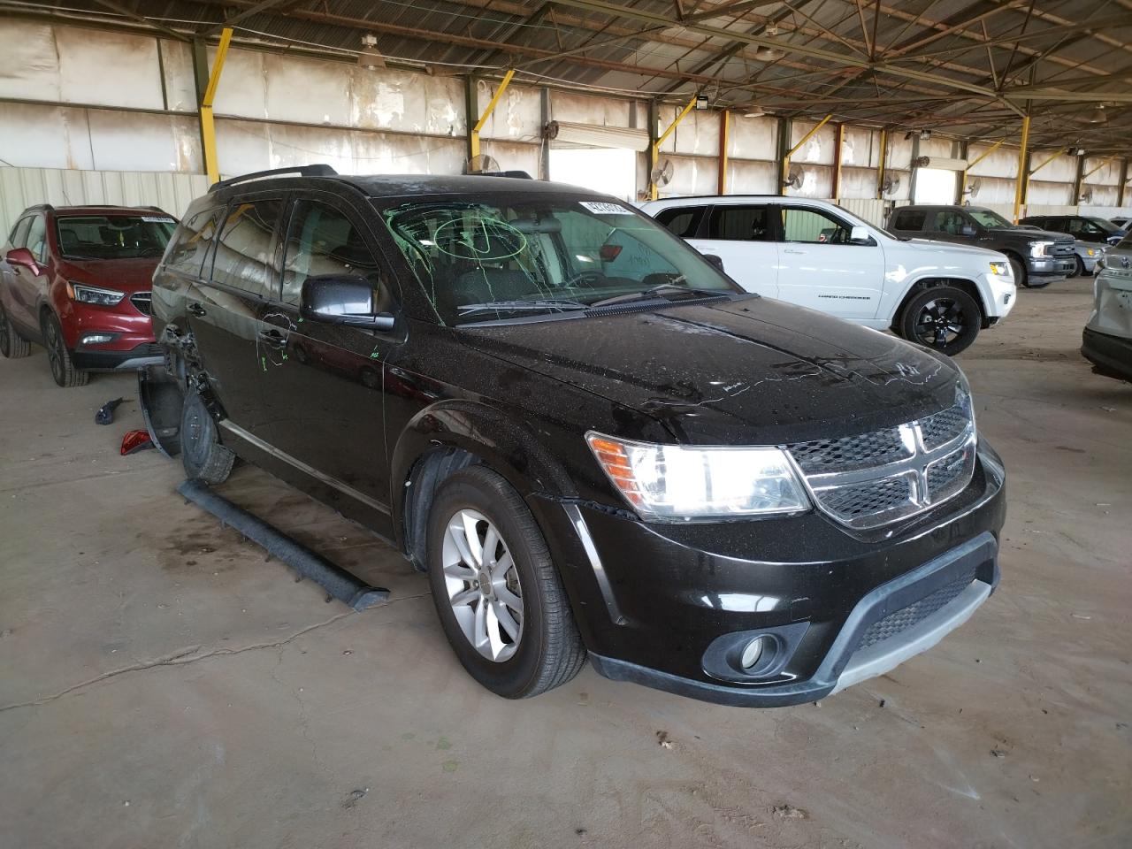 DODGE JOURNEY SX 2013 with VIN 3C4PDCBB8DT562613 - Photo from auction
