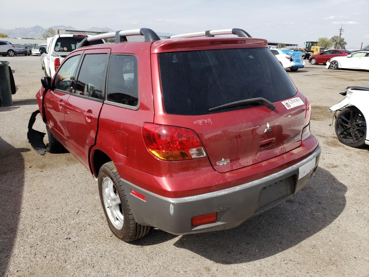 Photo 3 from auction – 2003 MITSUBISHI OUTLANDER with VIN JA4LZ31G43U087957
