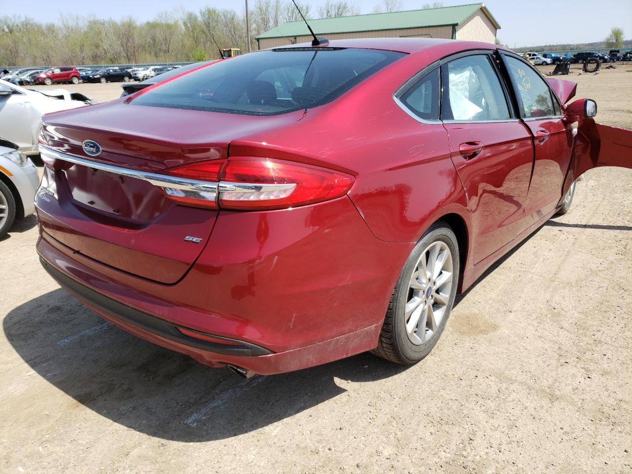 Photo 4 from auction – 2017 FORD FUSION SE with VIN 3FA6P0H77HR178111