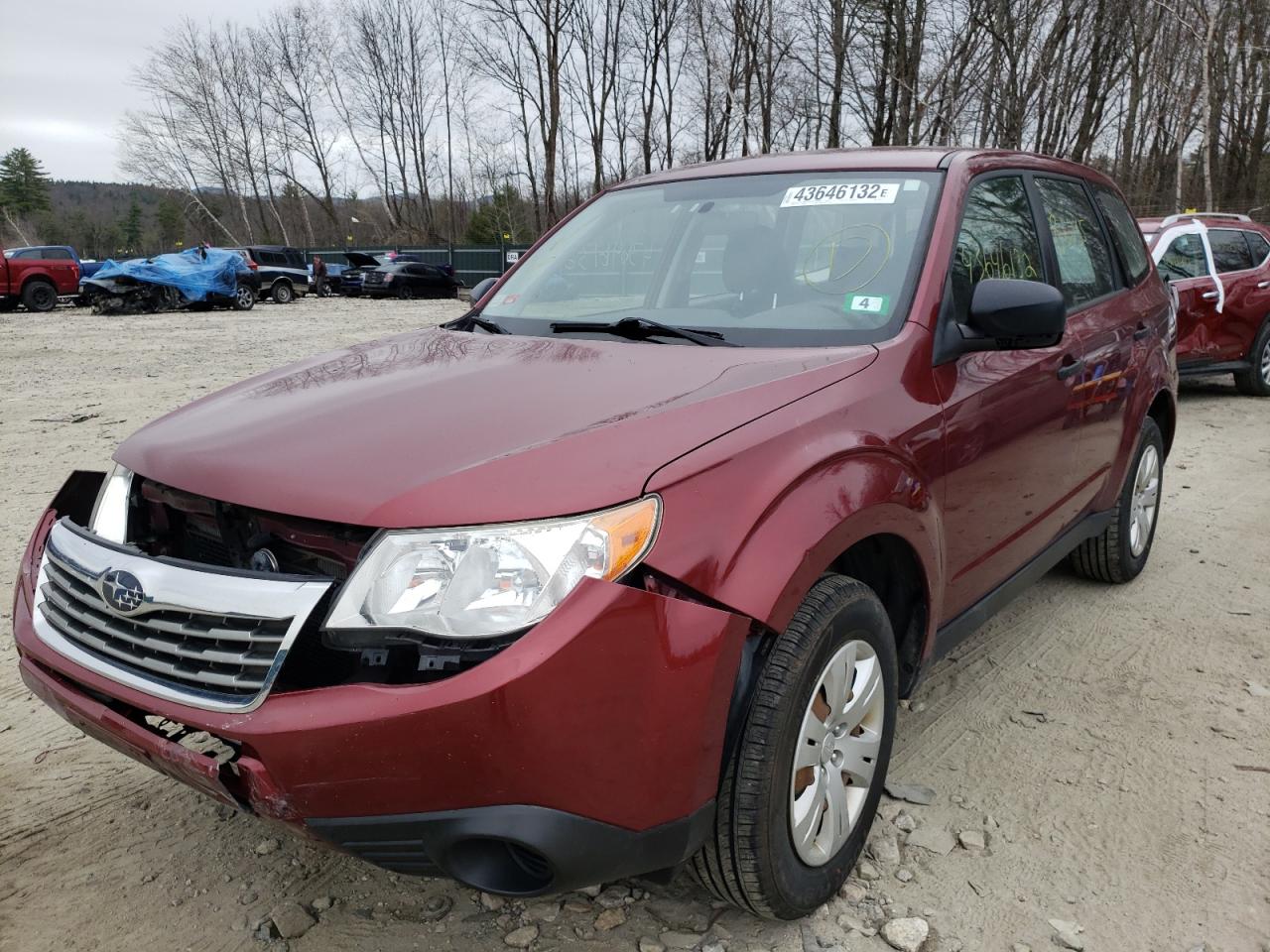 Photo 20 from auction – 2009 SUBARU FORESTER 2 with VIN JF2SH61639H787713