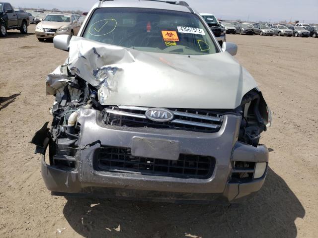 Photo 9 from auction – 2007 KIA SPORTAGE E with VIN KNDJF723177361712