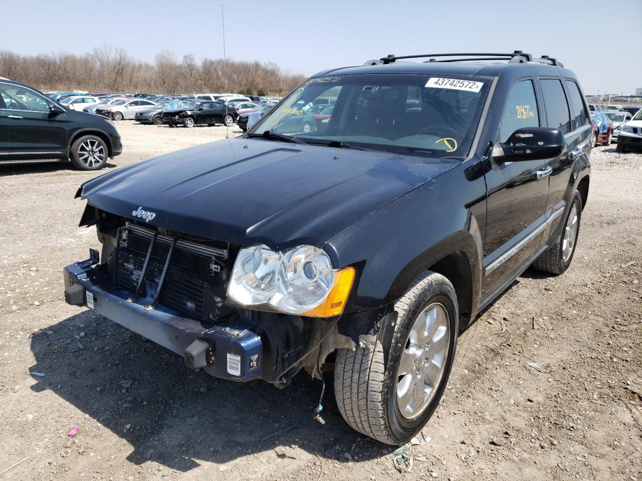 Photo 2 from auction – 2008 JEEP GRAND CHER with VIN 1J8HR68MX8C122905